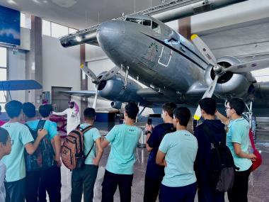 "Taking flight into history at the aviation museum